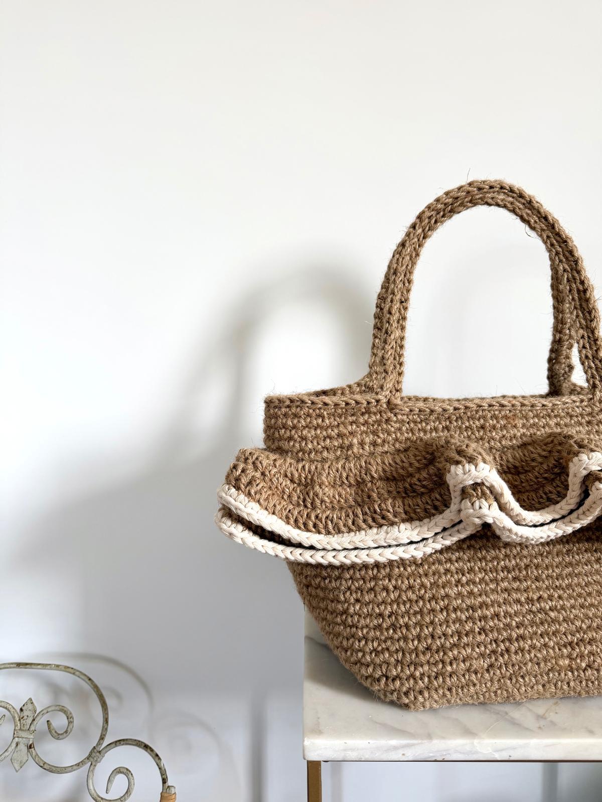 Sac Cabas Jute Séville Crème
