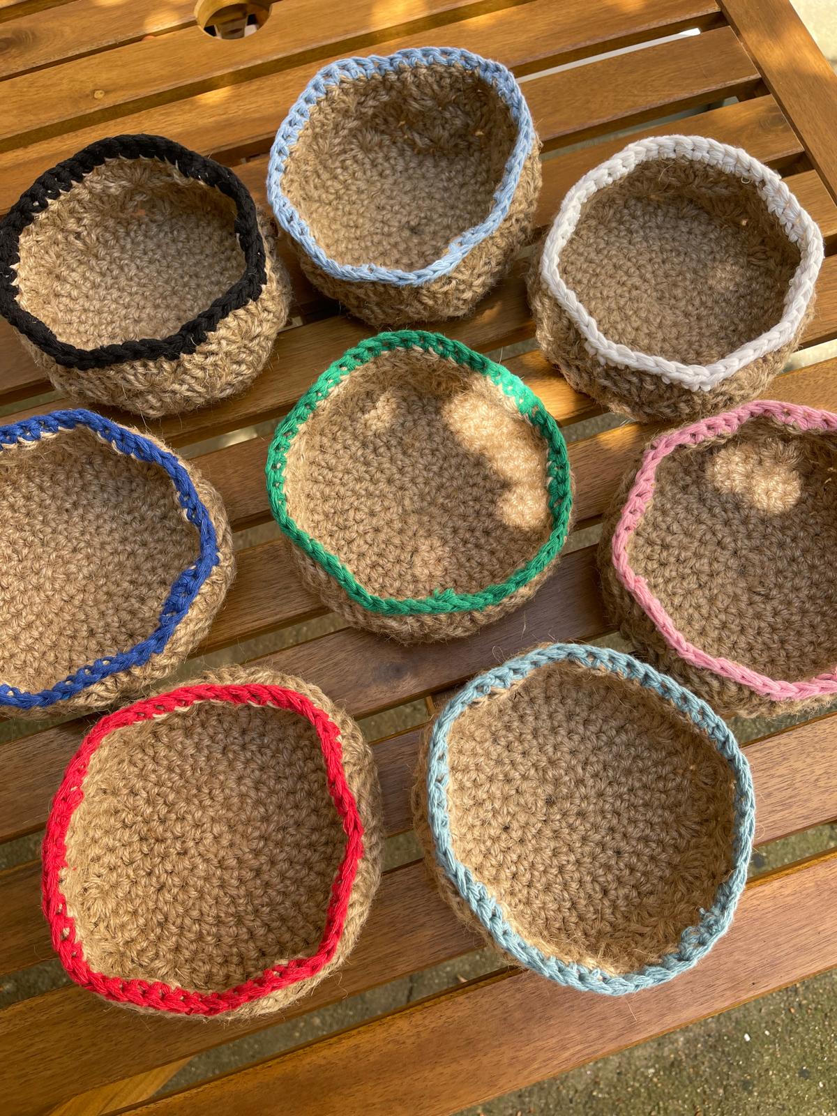 Panier Jute Rond
