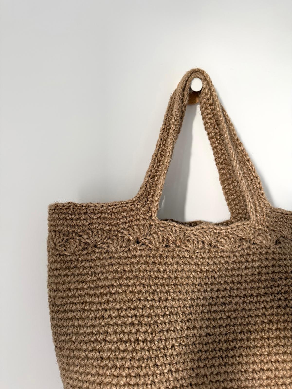 Sac Cabas Jute Broderie