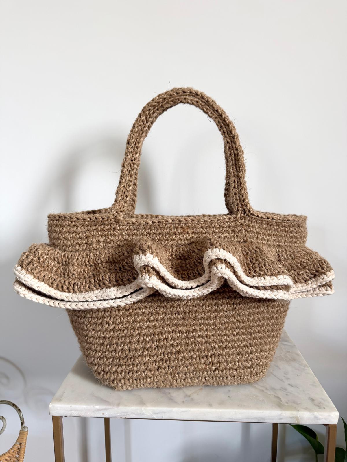 Sac Cabas Jute Séville Crème
