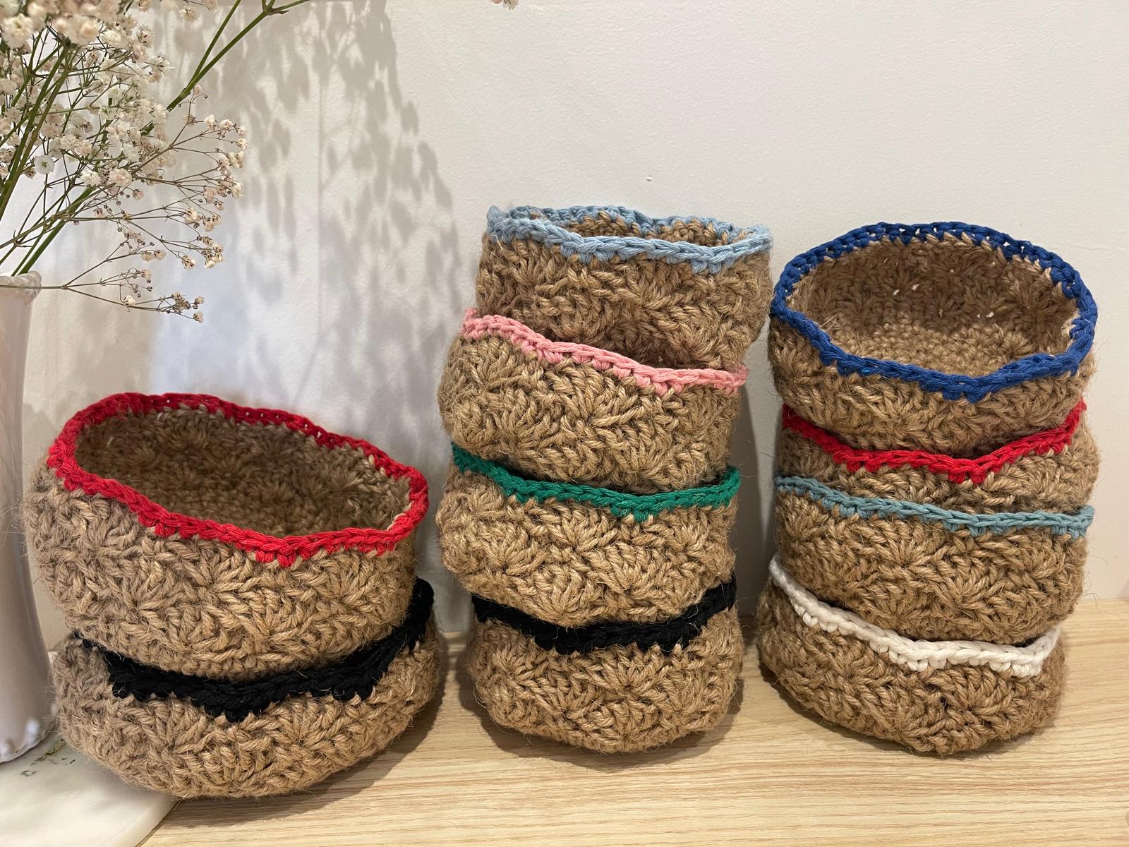 Panier Jute Rond