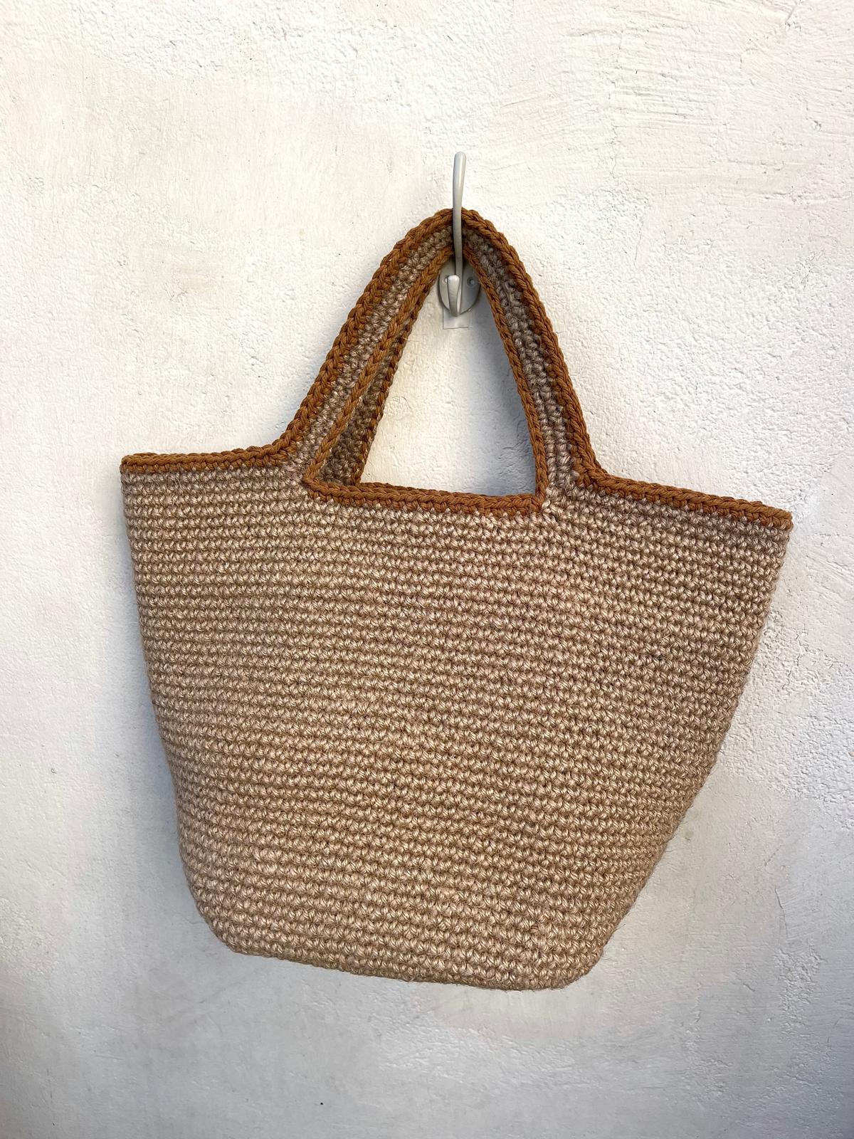 Sac Cabas Jute Marron