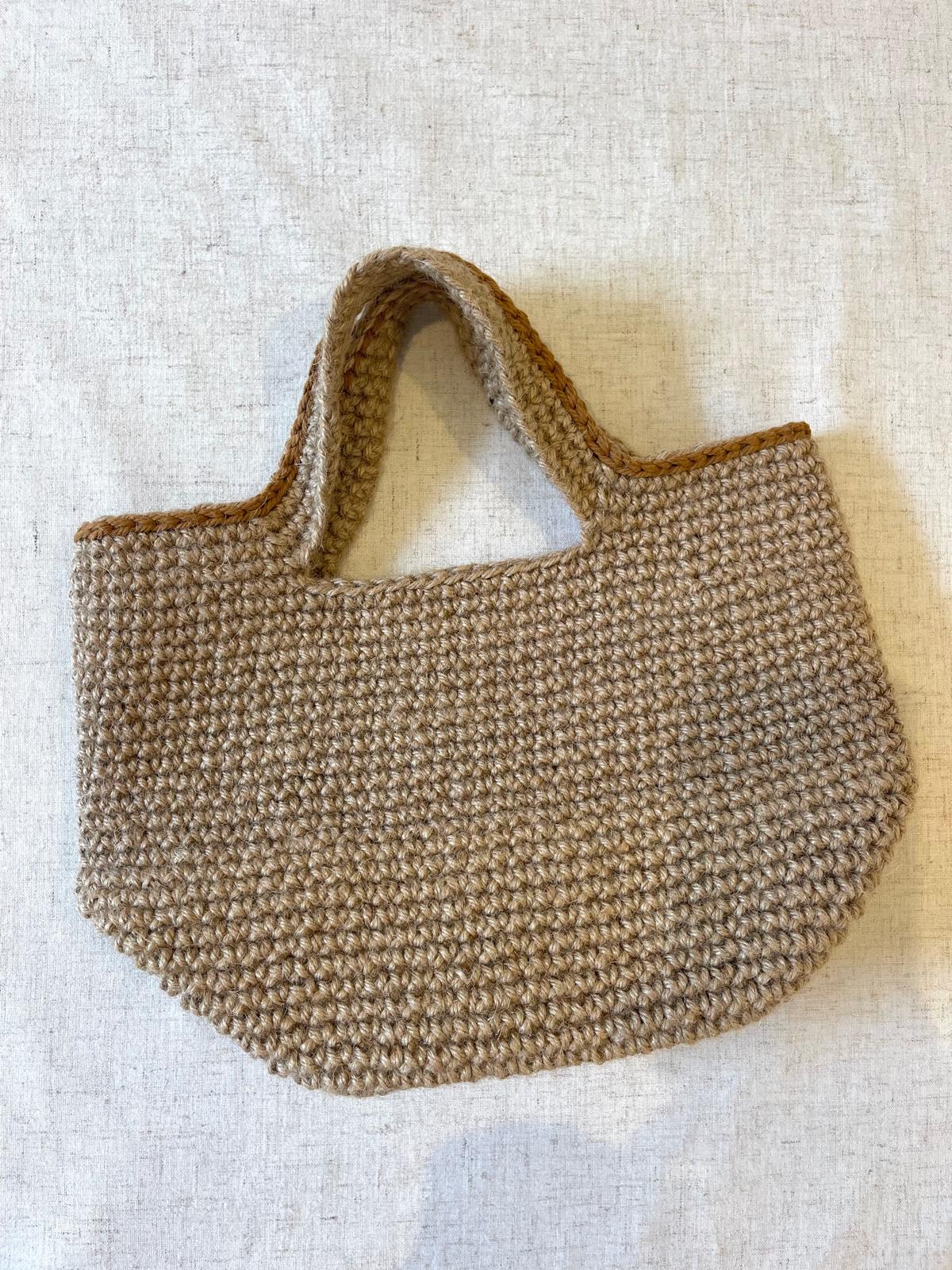 Sac Cabas Jute Marron