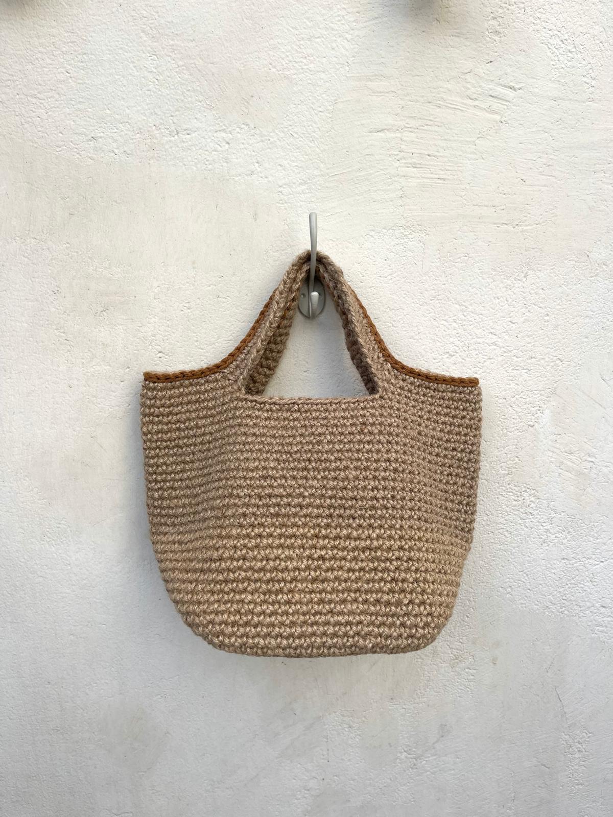 Sac Cabas Jute Marron