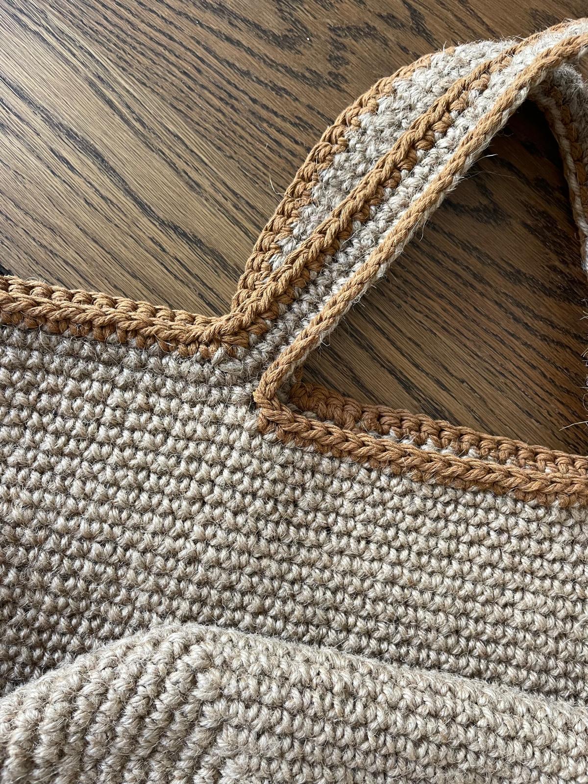 Sac Cabas Jute Marron