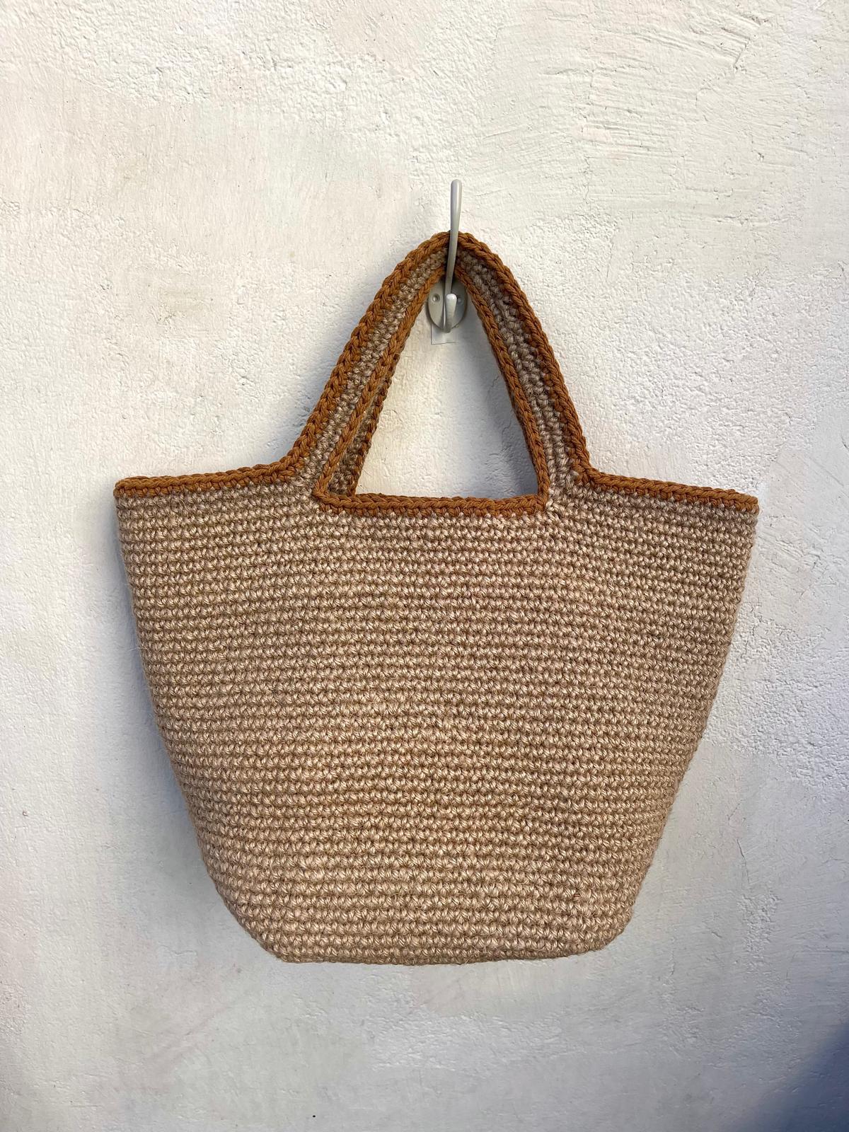 Sac Cabas Jute Marron