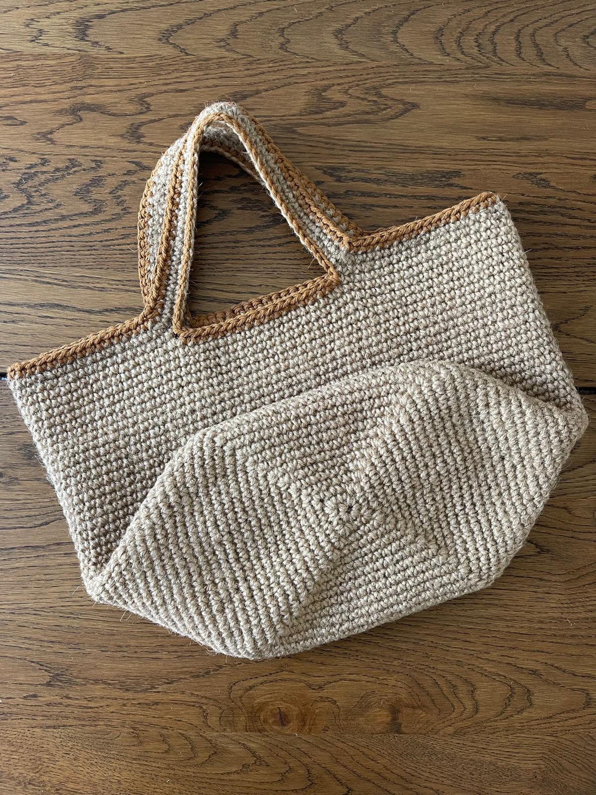 Sac Cabas Jute Marron