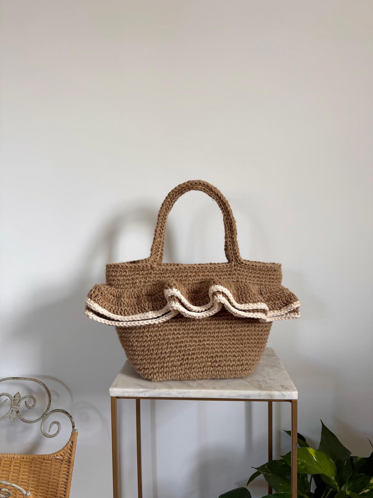 Sac Cabas Jute Séville Crème