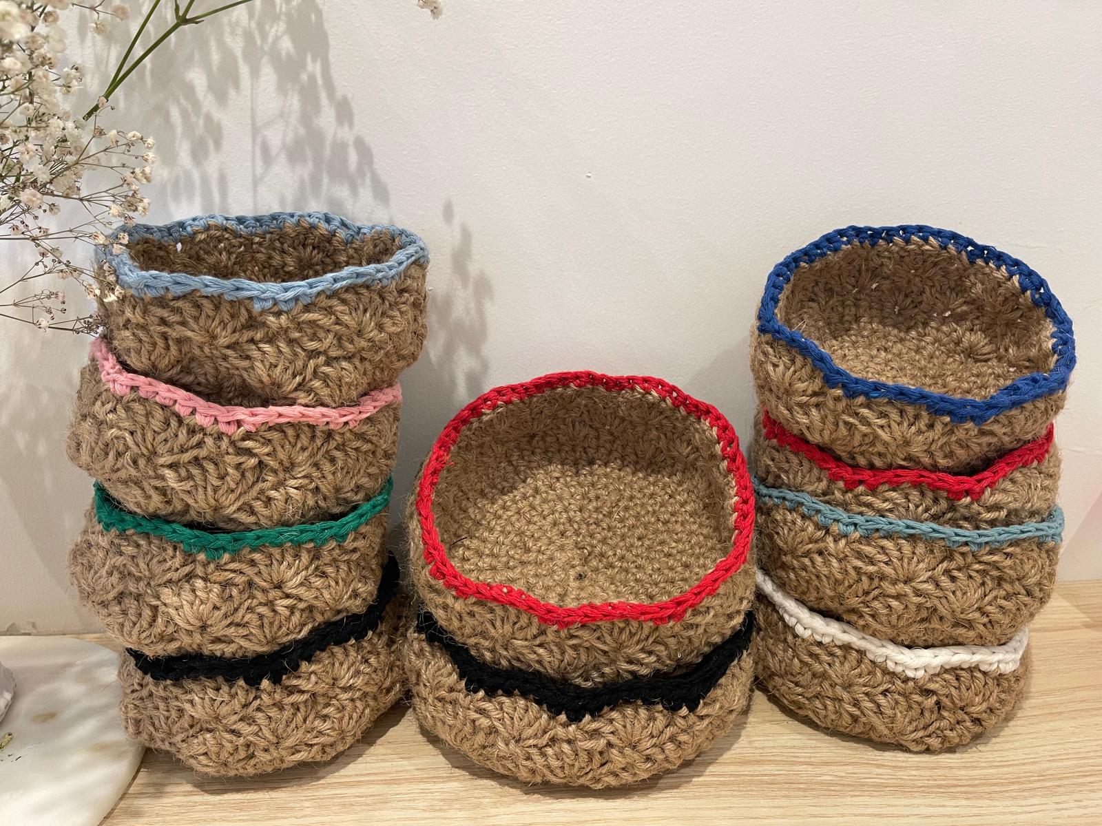 Panier Jute Rond