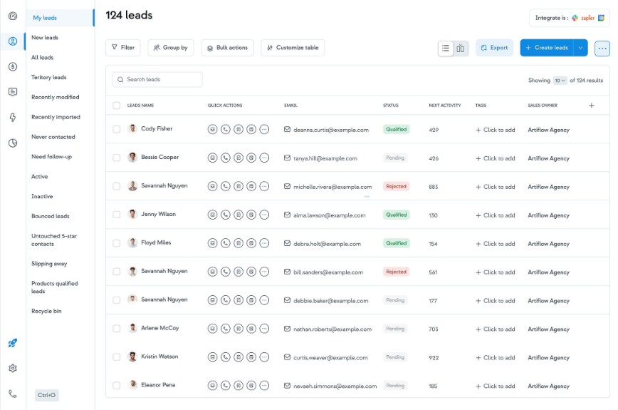 CRM Software (Customer Management System)