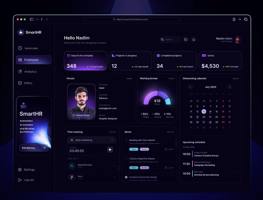 HRM Tool (Employee Management System)