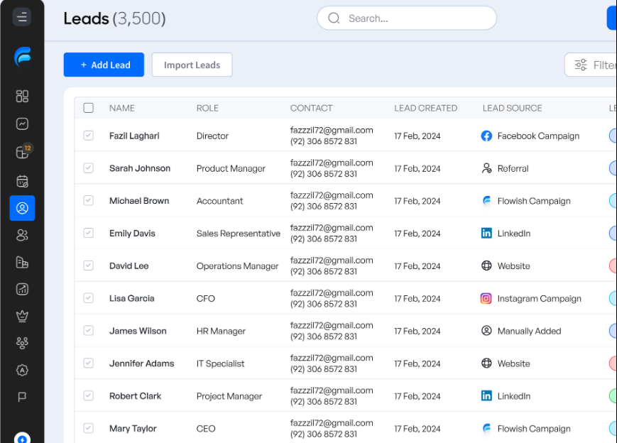 CRM Software (Customer Management System)