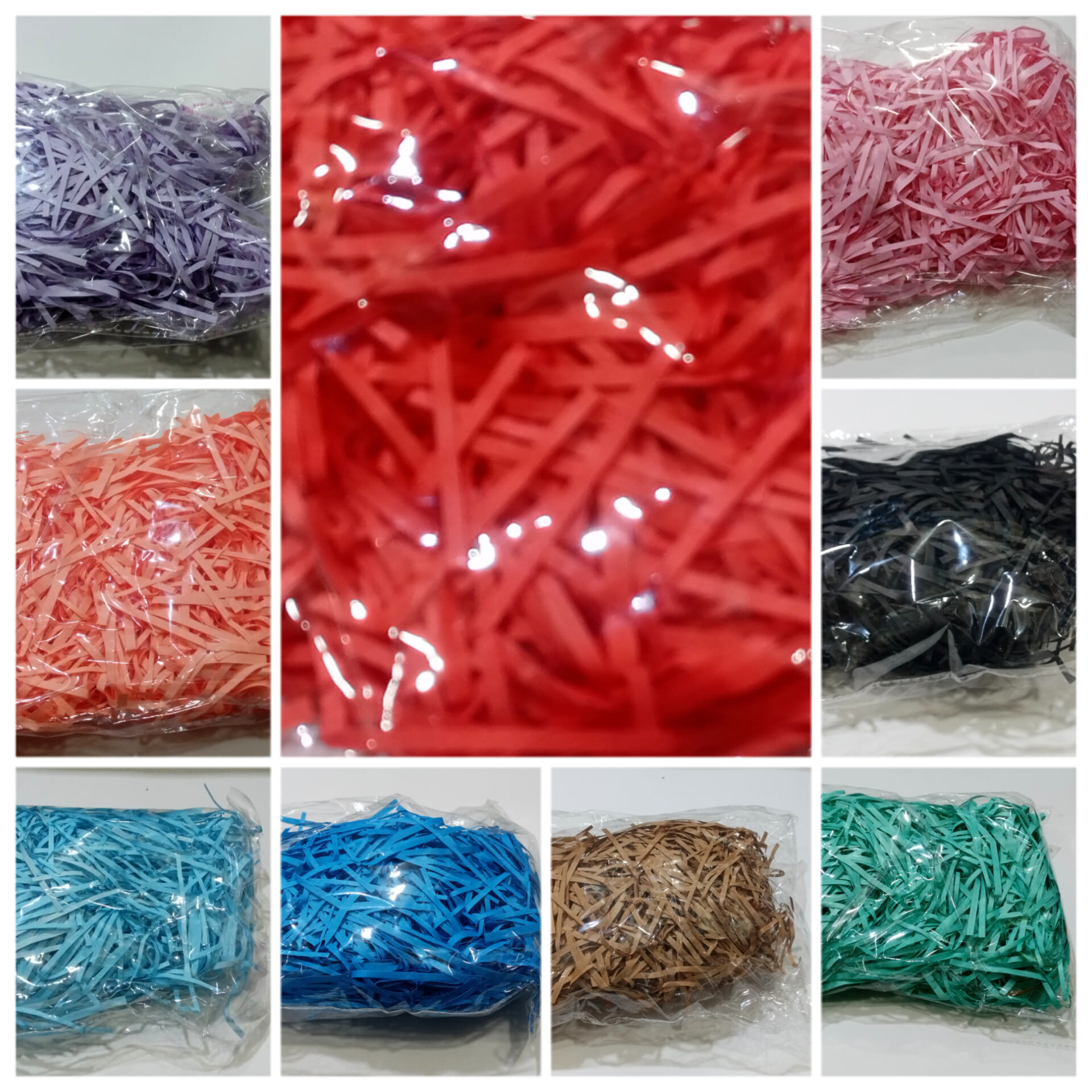 Colorful Craft Paper Shreds