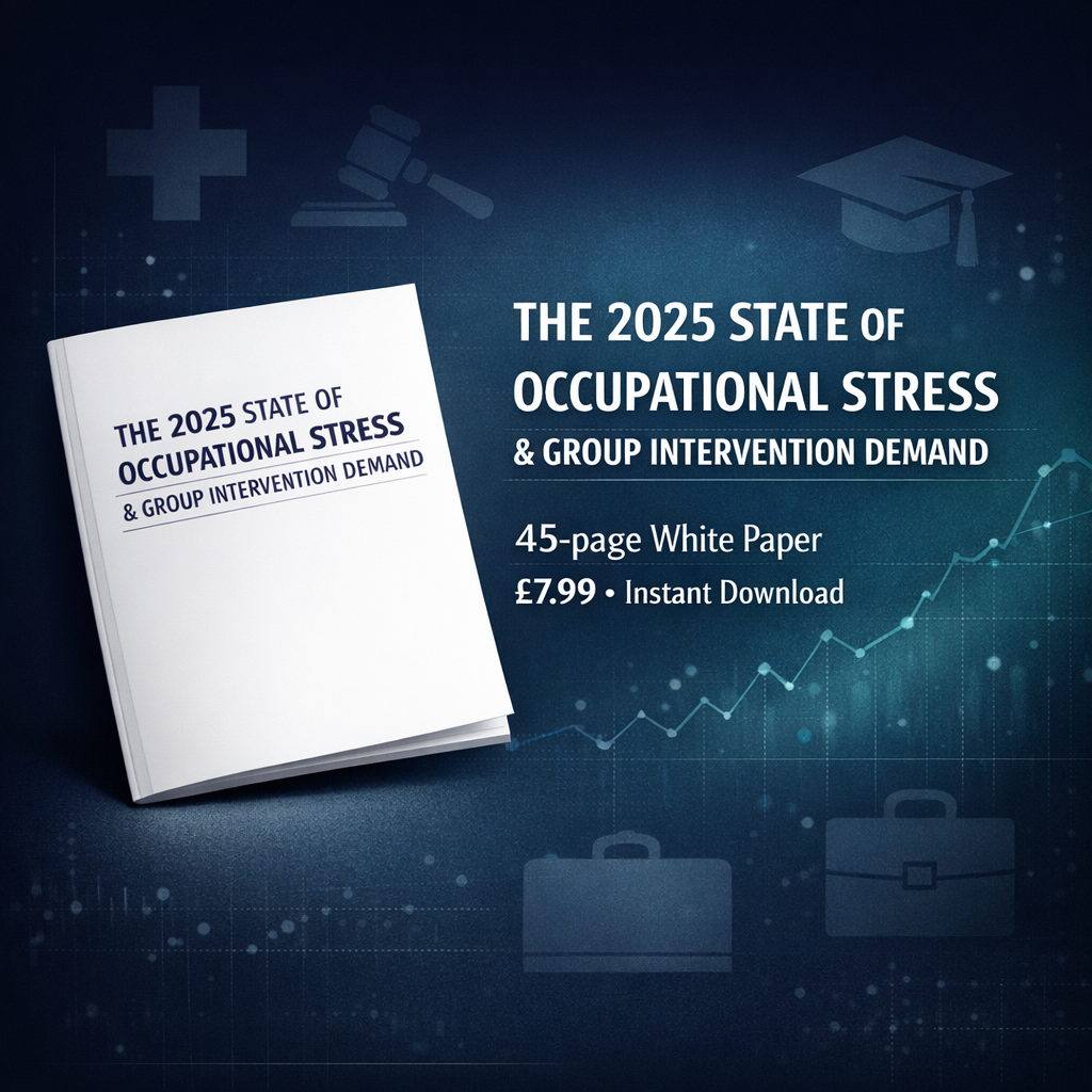 The 2025 State of Occupational Stress and Group Intervention Demand