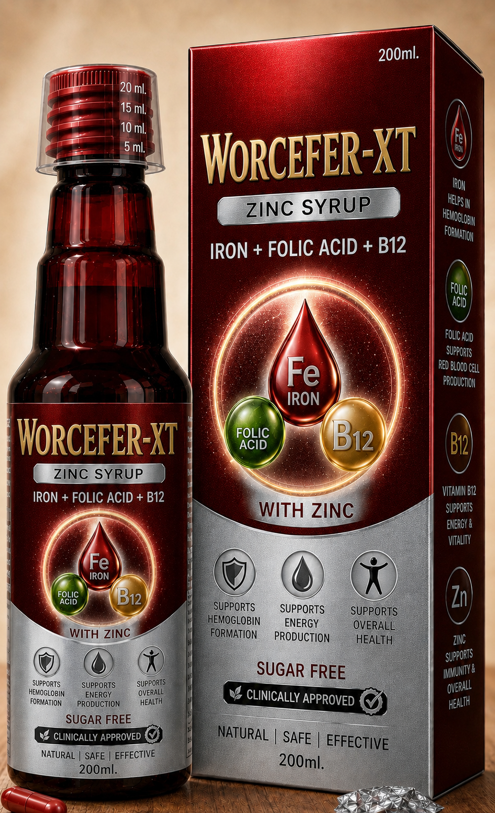 Worcefer-XT Zinc Syrup