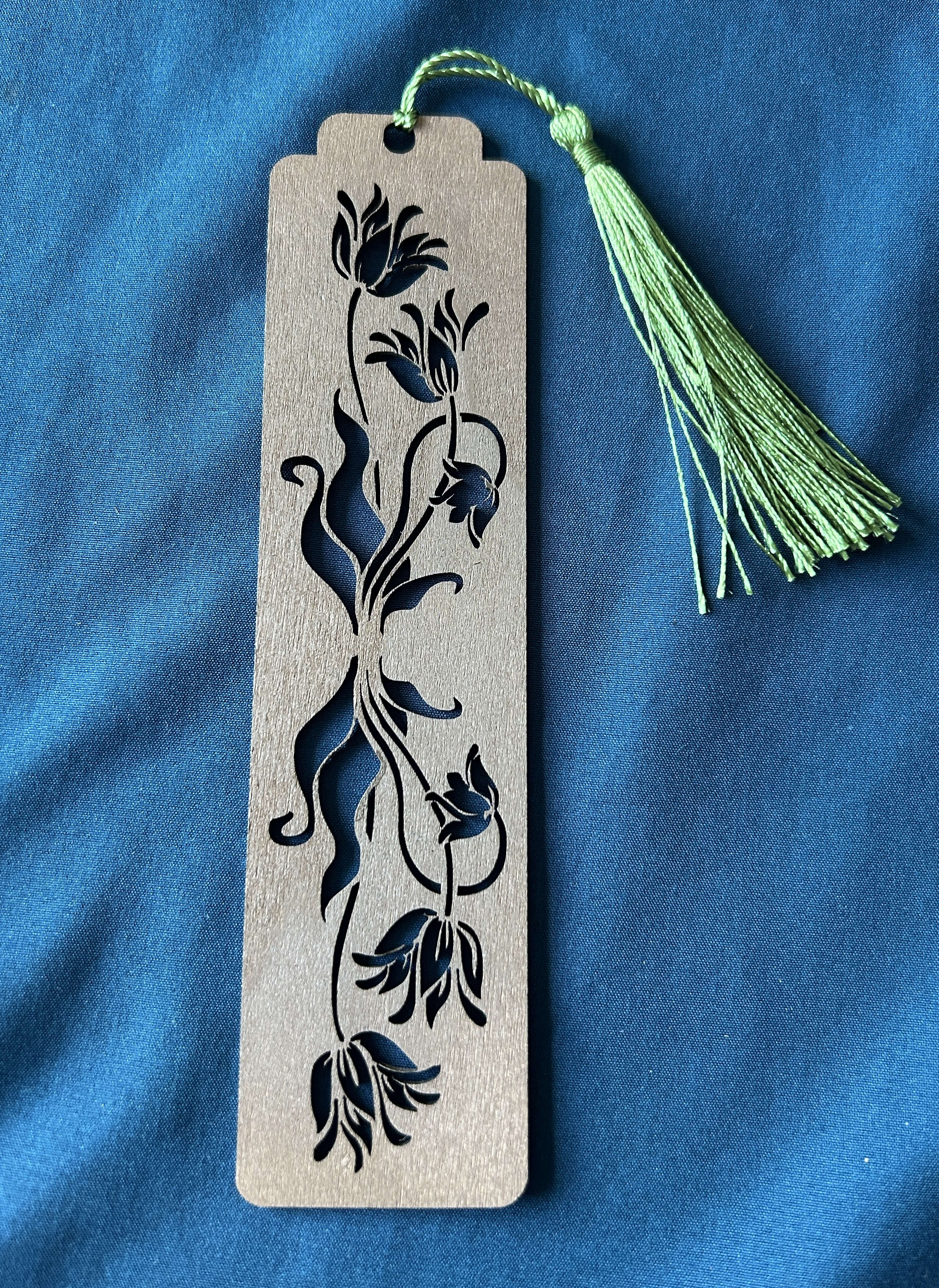 Marque-page Fleur nocturne