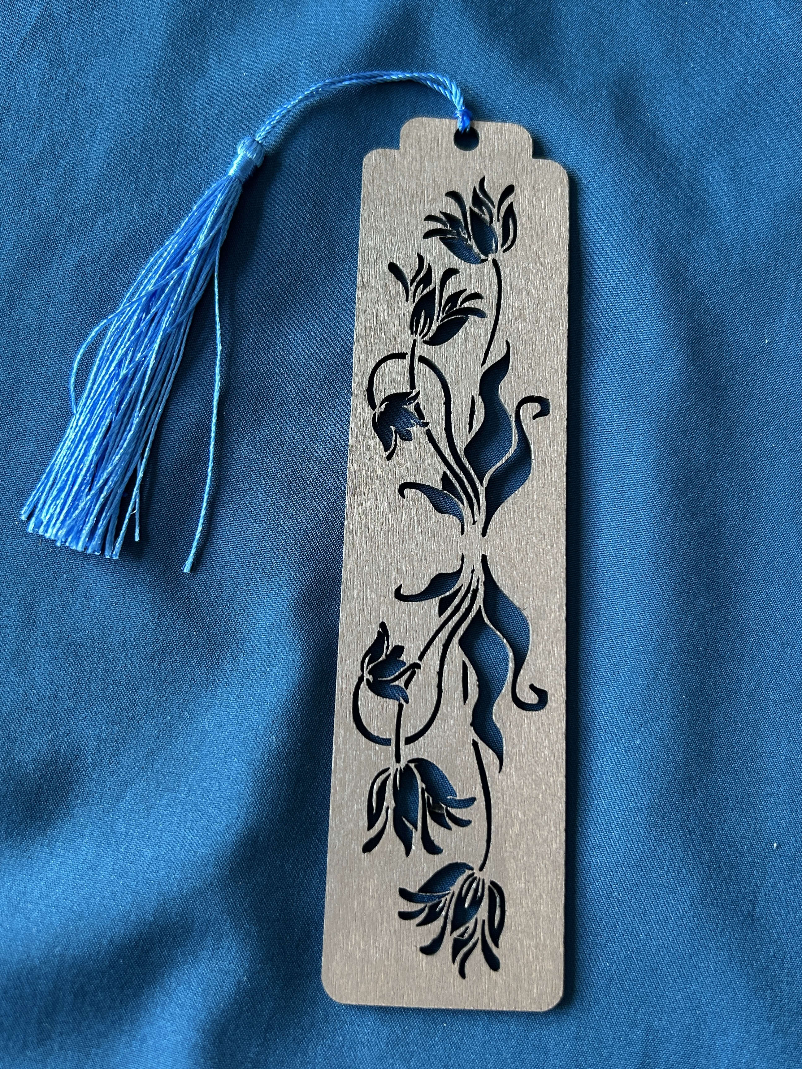 Marque-page Fleur nocturne