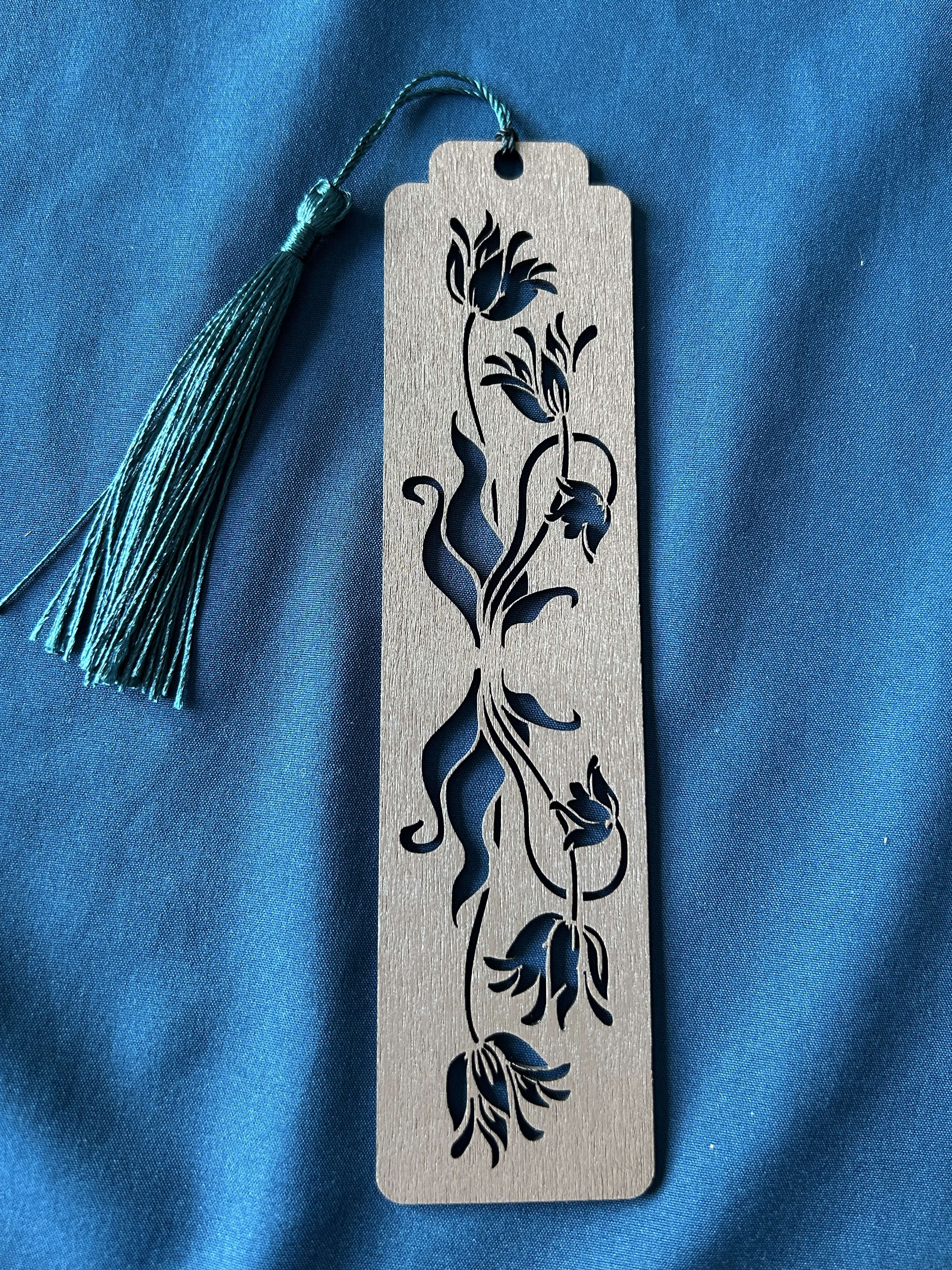 Marque-page Fleur nocturne