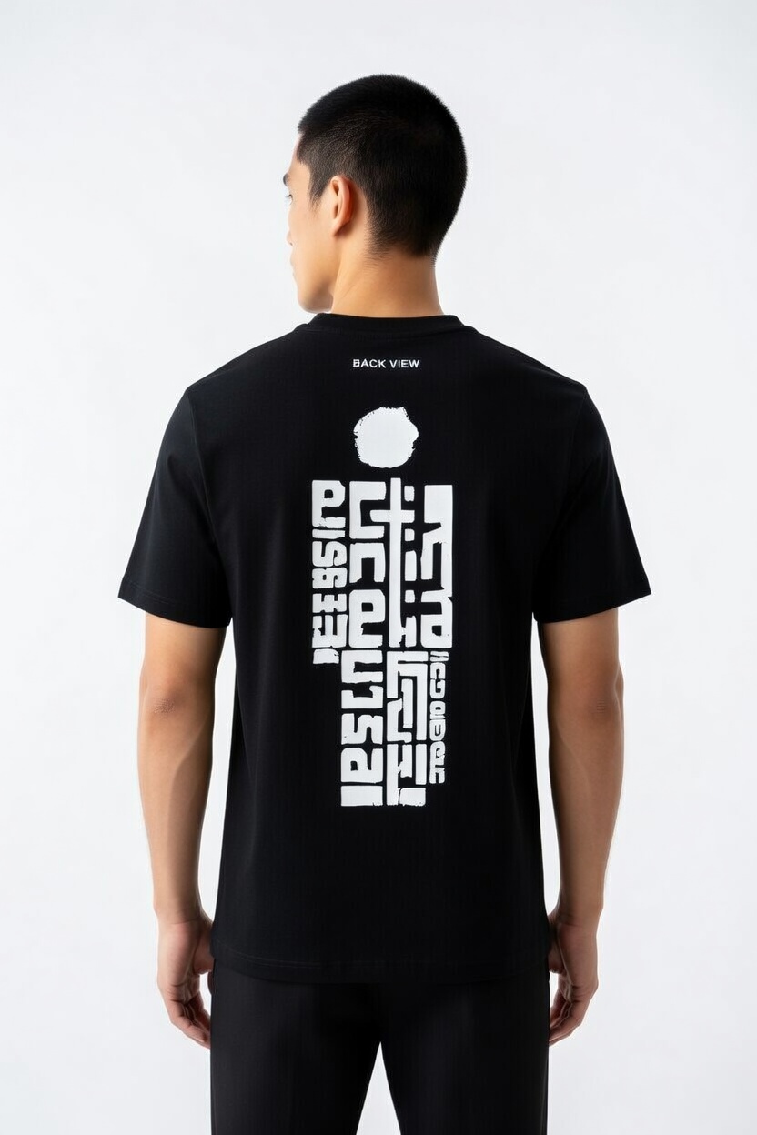 Minimalist Geometric Graphic Tee