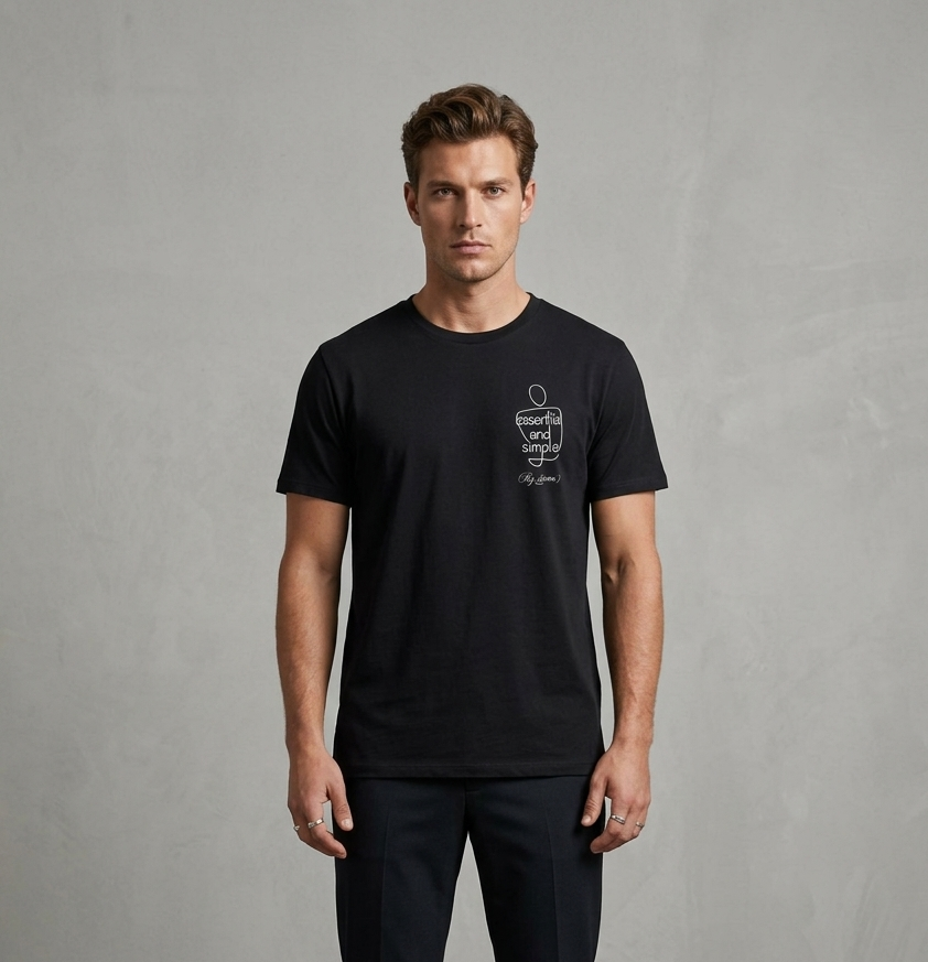 Minimalist Black T-Shirt