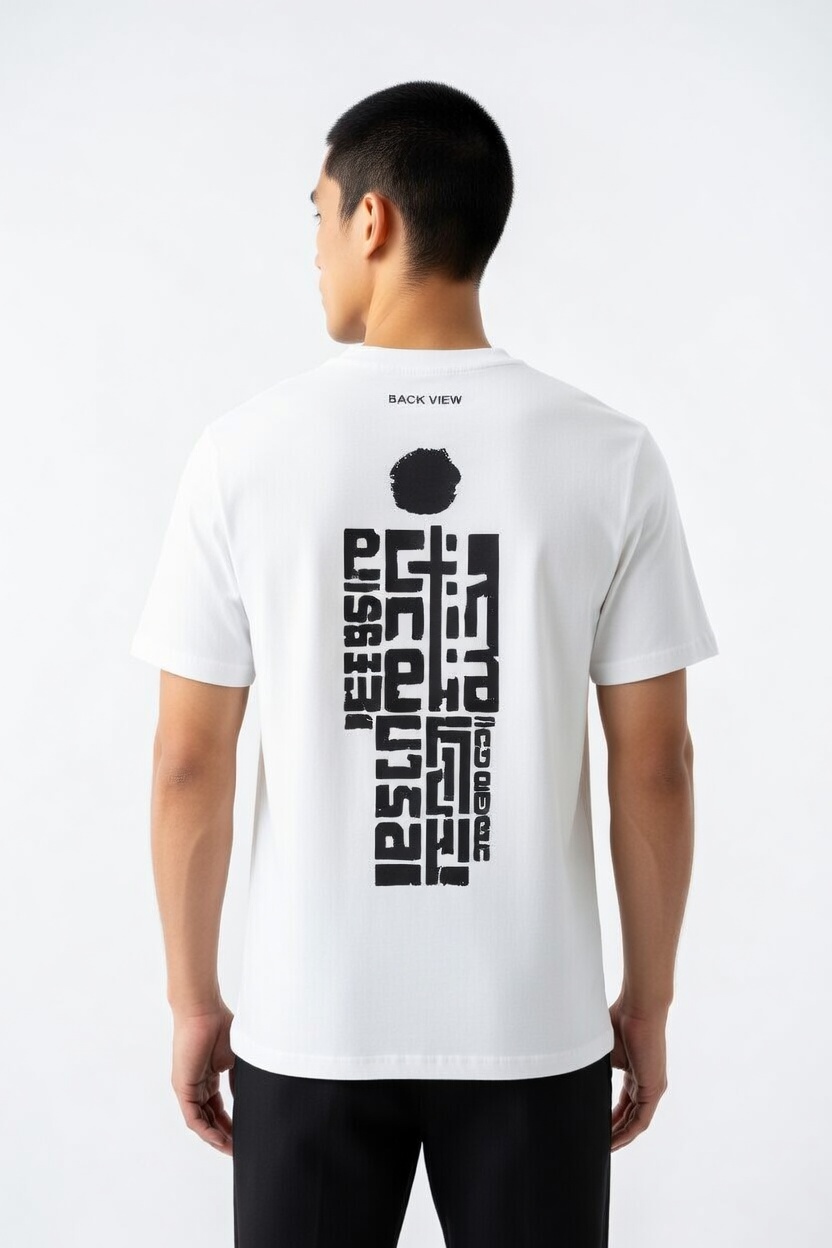 Minimalist Geometric Graphic Tee