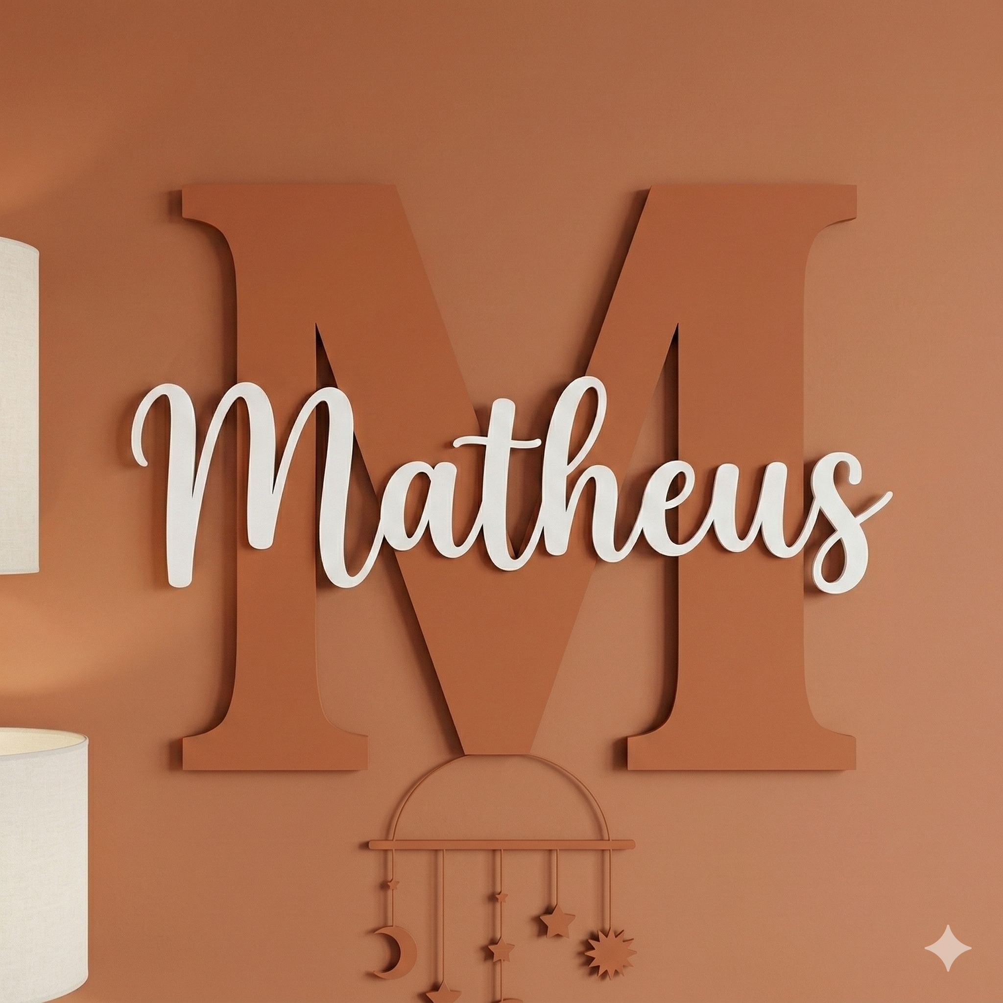 Letra Decorativa com Nome