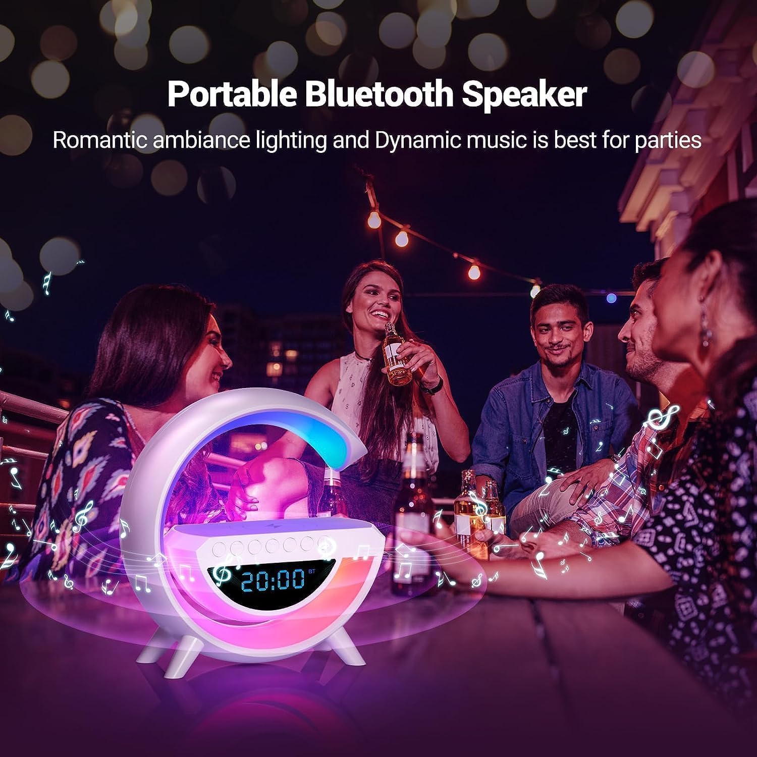 BT-3401 Wireless Charging Speaker