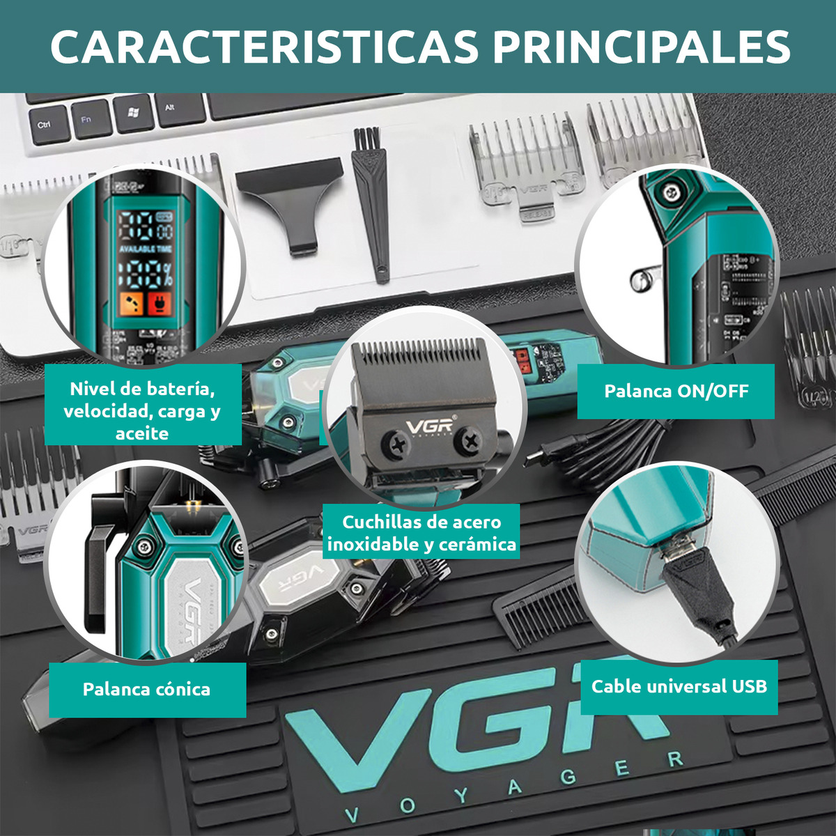 Makinë Qethjeje Profesionale VGR V-600 / V-900