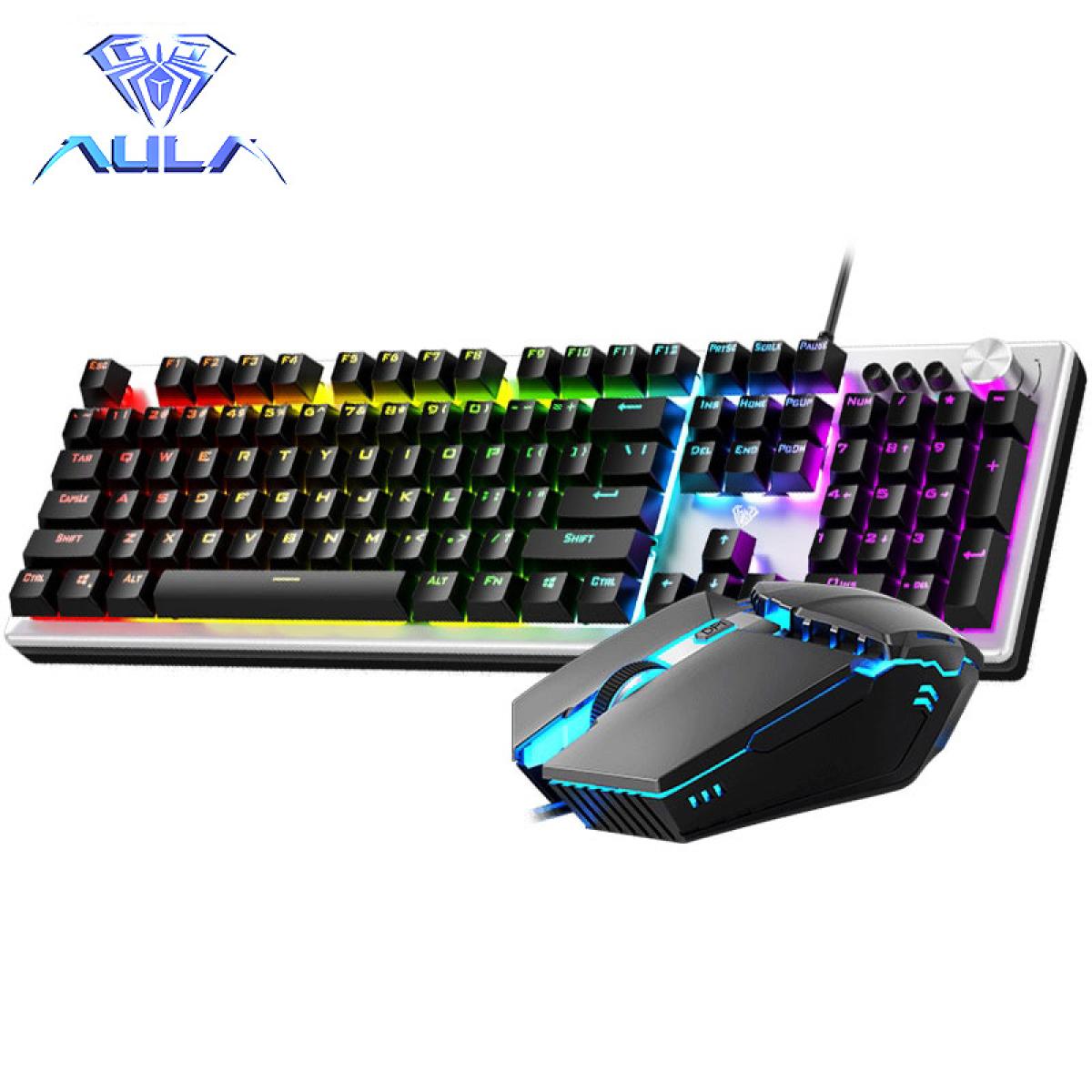 AULA T200 Gaming Keyboard & Mouse Combo