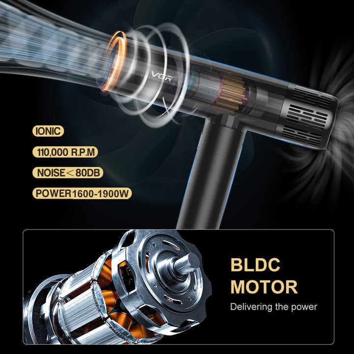 Tharëse Profesionale për Flokë VGR V-427