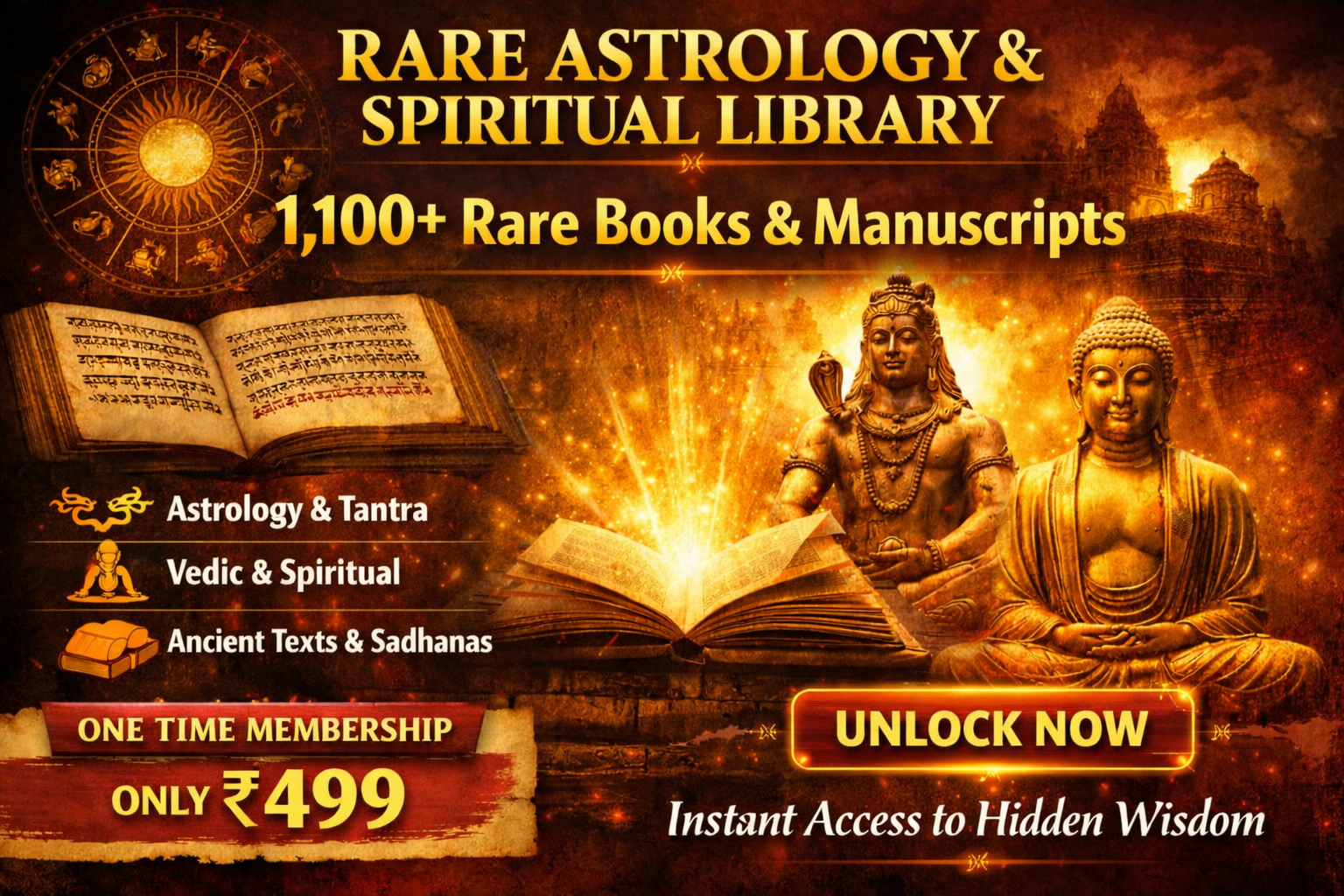 Rare Astrology & Spiritual Library