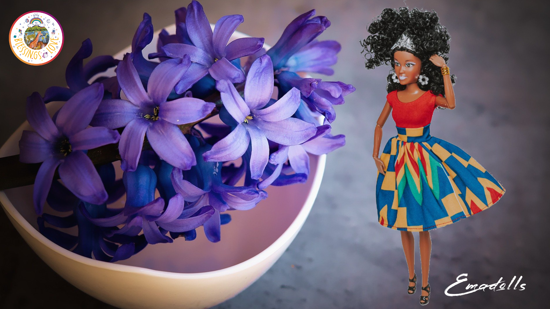 Ema Dolls - Afro-Inspired Fashion Doll (just a doll)