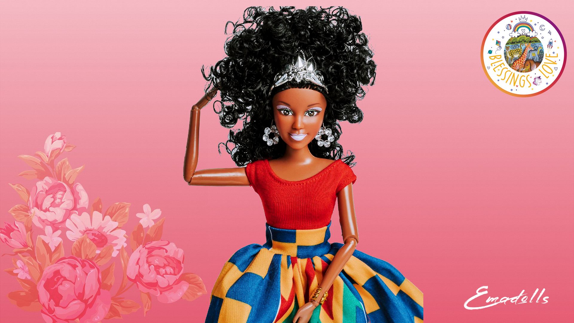 Ema Dolls - Fashion Doll with Tiara