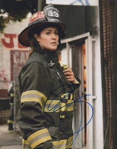 JAINA LEE ORTIZ in STATION 19 as Captain Andrea Herrera.In Pers.COA.10"x8"