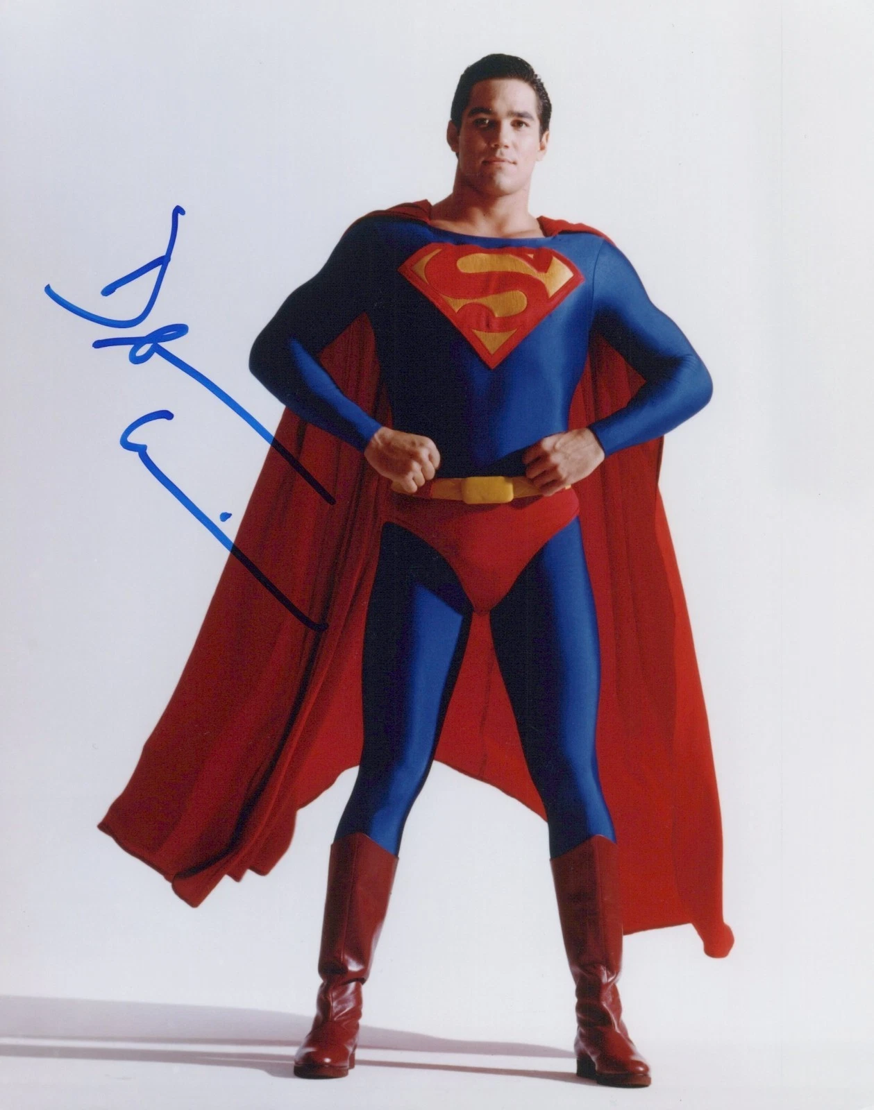 DEAN CAIN in LOIS & CLARK: THE NEW ADVENTURES OF SUPERMAN.In Pers.COA.10"x8"