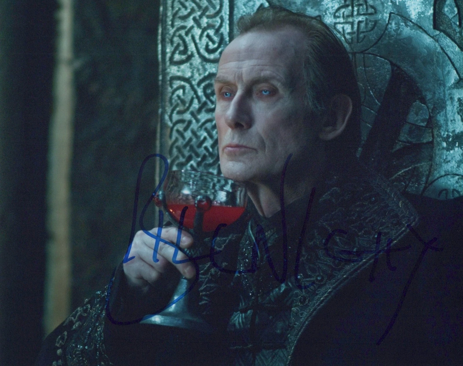 BILL NIGHY in UNDERWORLD: RISE OF THE LYCANS as Viktor.COA.In Pers.10"x8"