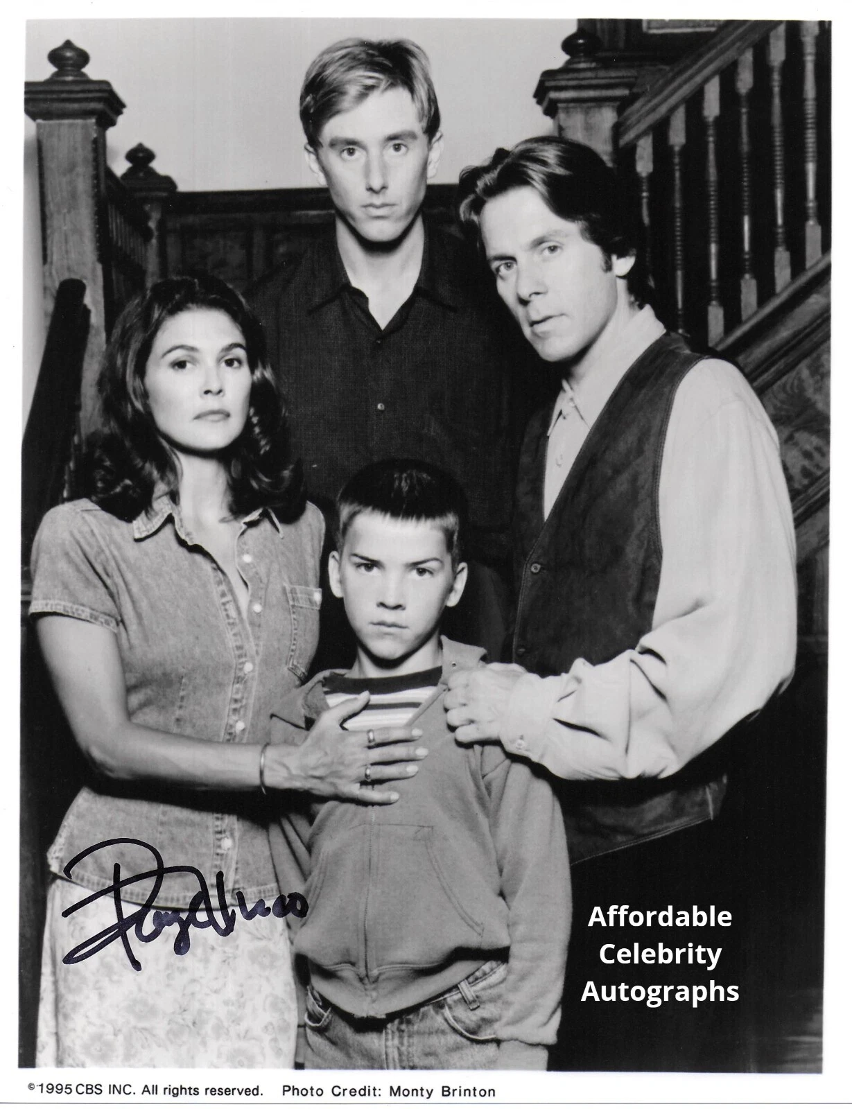 PAIGE TURCO in AMERICAN GOTHIC as Gail Emory. In Per. COA. 10"x8" 