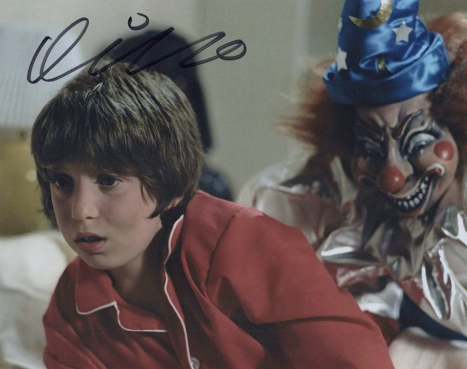 OLIVER ROBINS in POLTERGEIST as Robbie Freeling. COA. In Pers. 10"x8"