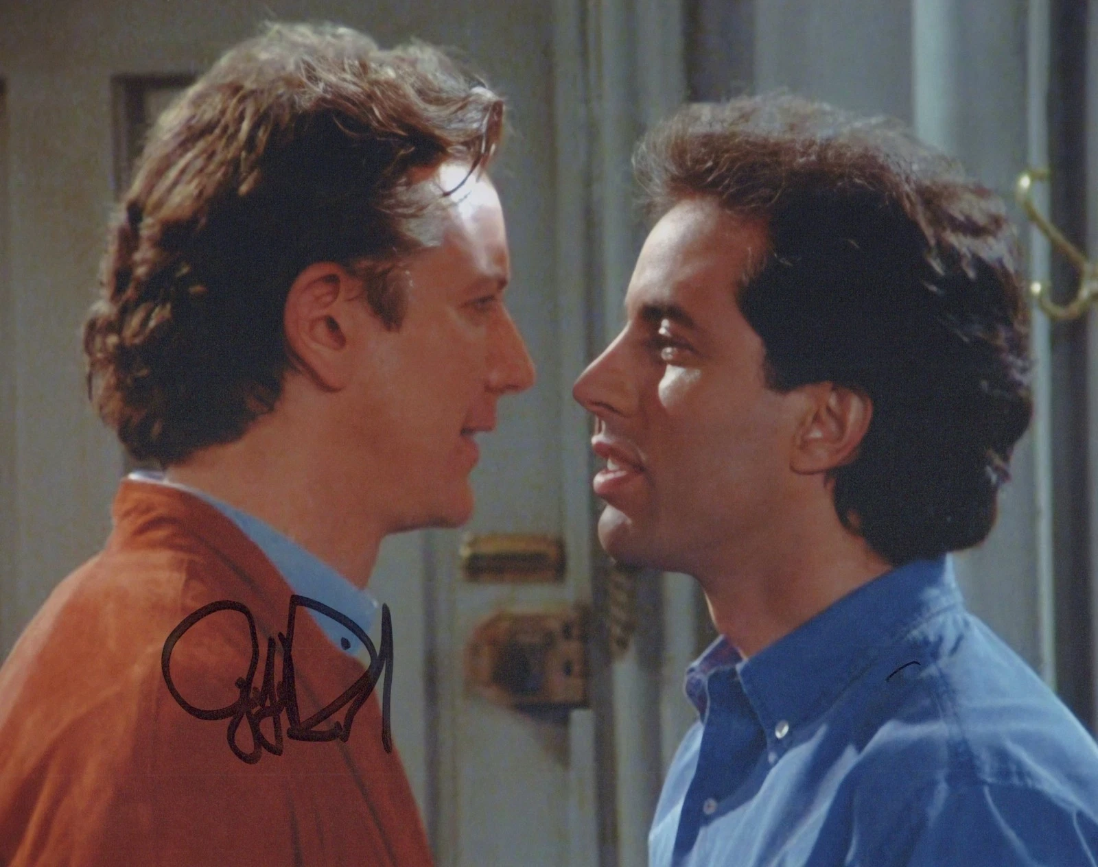 JUDGE REINHOLD in SEINFELD as Aaron/Close Talker. COA.In Pers.10"x8"