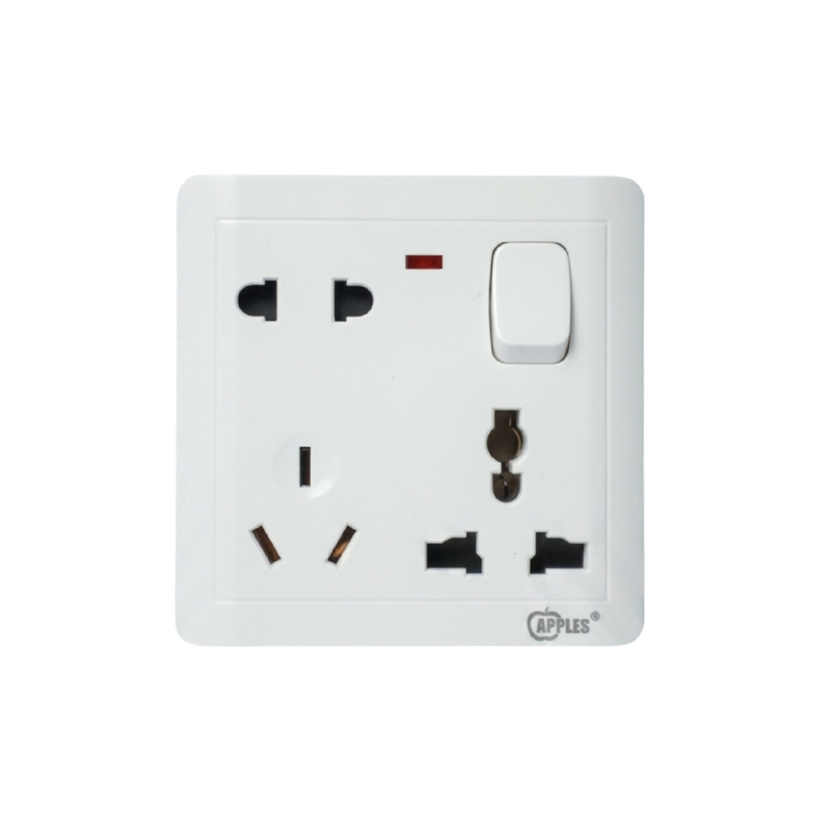 13 AMP 2.3 Pin (6 Pin) Multi Socket Switch