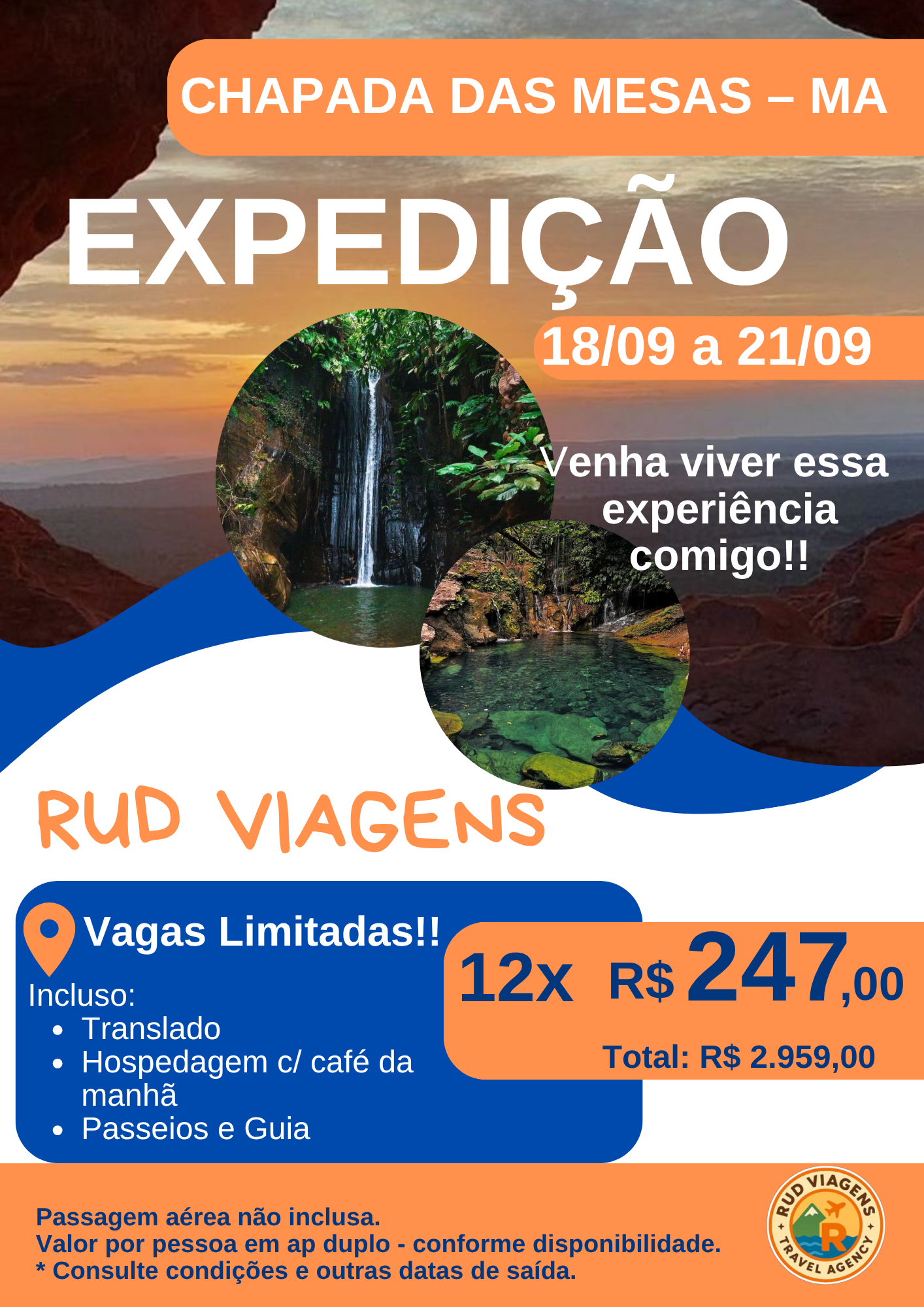 EXPEDIÇÃO CHAPADA DAS MESAS