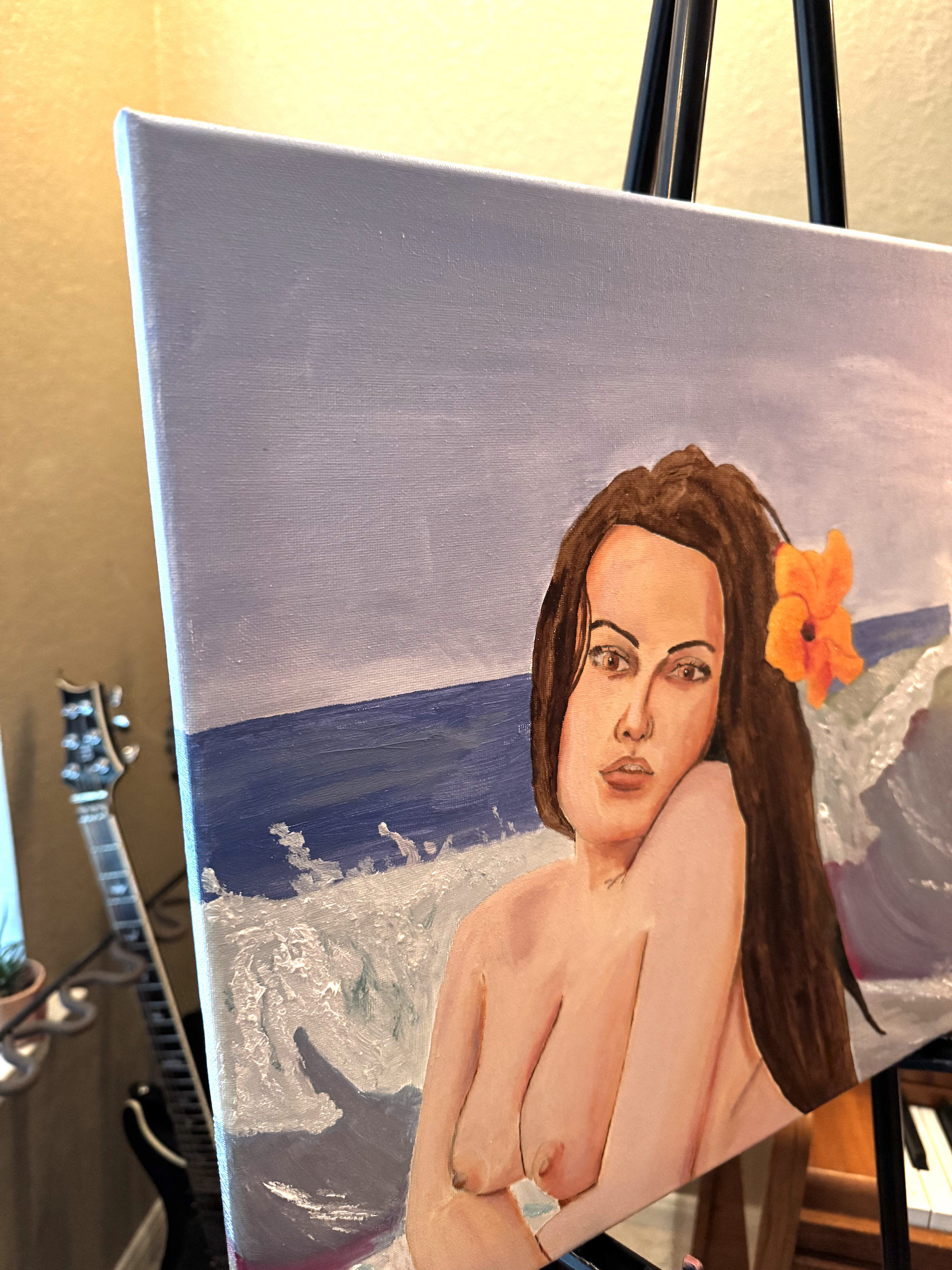 Sea Nymph with Orange flower (pre-order)