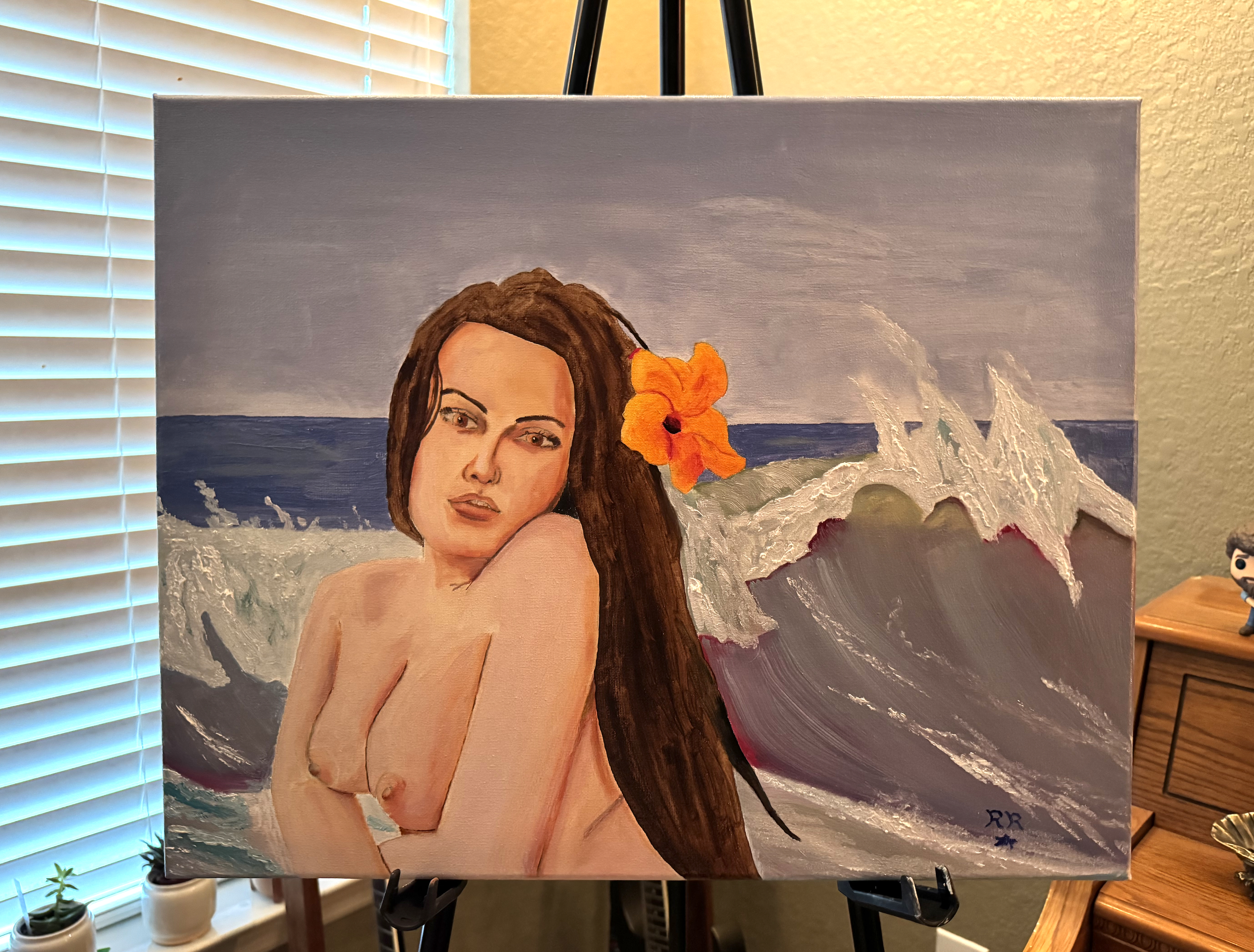 Sea Nymph with Orange flower (pre-order)