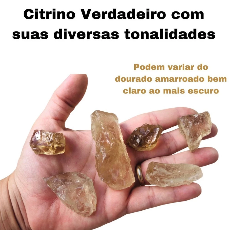 Citrino Natural Verdadeiro