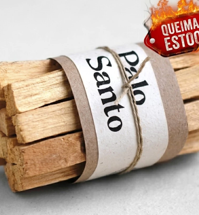 Incenso Palo Santo peru Limp energ Madeira Sagrada