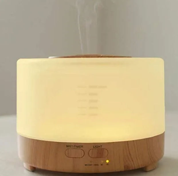 Umidificador Purificador De Ar Aromatizador Elétrico 500ml