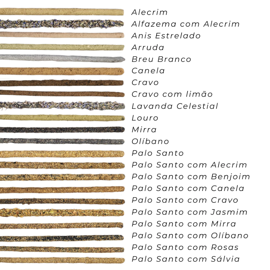 Incenso Nirvana 100% natural Artesanal