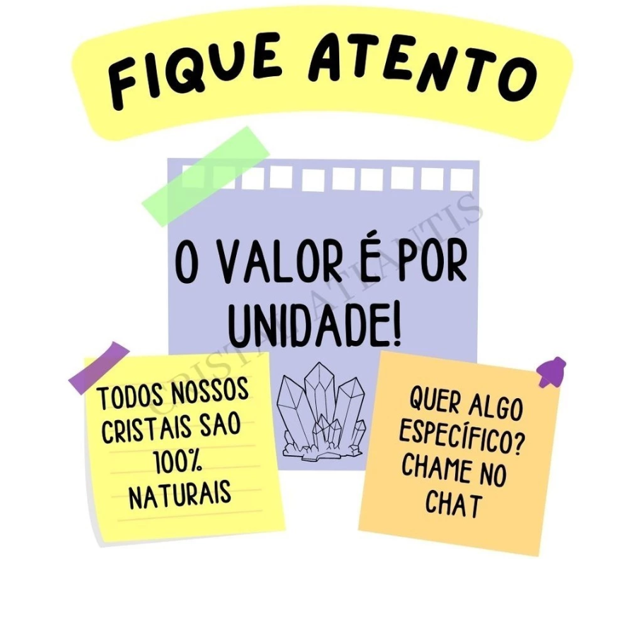 Pendulo de Cristal Pedra Natural Radiestesia