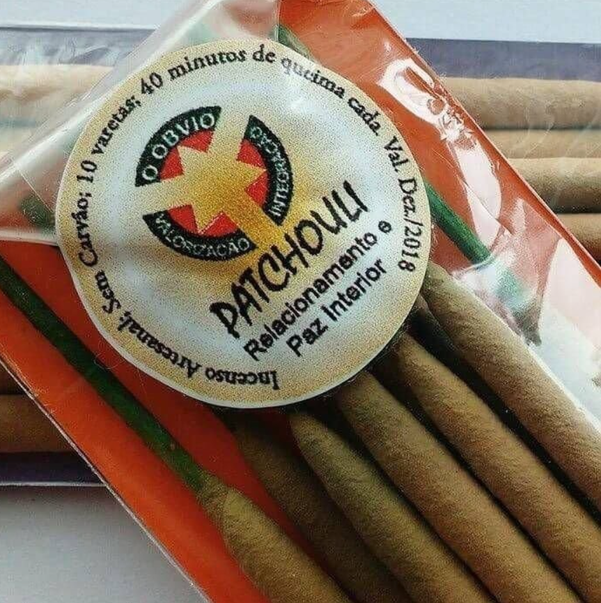 Incenso Patchouli - Relacionamento e Paz Interior