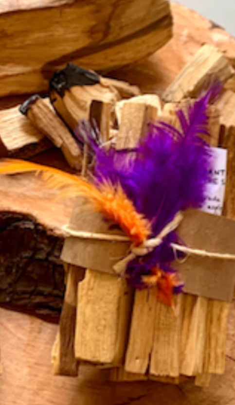 Incenso Palo Santo peru Limp energ Madeira Sagrada